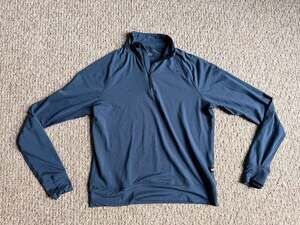 REI Co-op XSmall Blue Half Zip Long Sleeve Pullover